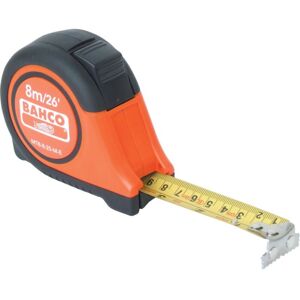 MTB-8-25-M-E 8m Magnetic Rev. Blade Tape Measure - Bahco MTB-8-25-M-E 8m Magnetic Rev. Blade Tape Measure - Bahco