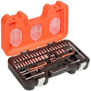 Bahco - Metric Socket And Bit Set 46 Piece 1/4in Drive Single Hex Boxed S460 Bahco - Metric Socket And Bit Set 46 Piece 1/4in Drive Single Hex Boxed S460