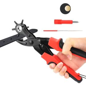 SNQ Belt Hole Punch Pliers, Leather Belt Hole Punch, Round Leather Punch for Leather Belts, DIY Craft Projects, 2-4.5 mm SNQ Belt Hole Punch Pliers, Leather Belt Hole Punch, Round Leather Punch for Leather Belts, DIY Craft Projects, 2-4.5 mm