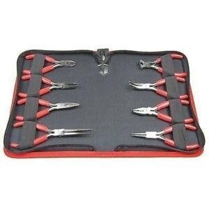 US PRO Tools 8 Piece Mini Pliers Plier Set Snips Long Nose Bent Nose NEW 1997 US PRO Tools 8 Piece Mini Pliers Plier Set Snips Long Nose Bent Nose NEW 1997