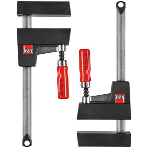 Bessey Uni Clamp UniKlamp UK100 Large Contact Area Parallel Jaws 1000/80 PAIR Bessey Uni Clamp UniKlamp UK100 Large Contact Area Parallel Jaws 1000/80 PAIR