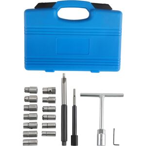 MAXPEEDINGRODS Bfo 17PC Diesel Injector Seats Cutter Cleaner Tool Carbon Remover for Mercedes MAXPEEDINGRODS Bfo 17PC Diesel Injector Seats Cutter Cleaner Tool Carbon Remover for Mercedes