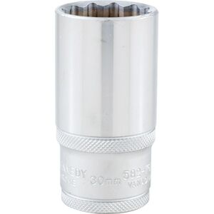 Kennedy 30mm Deep "Bi-hex" Socket 1/2" Square Drive Kennedy 30mm Deep "Bi-hex" Socket 1/2" Square Drive