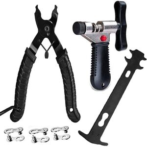CSPARKV Bike Chain Tool Set,Bike Link Pliers+Chain Breaker Tool+Chain Checker+Quick Releases CSPARKV Bike Chain Tool Set,Bike Link Pliers+Chain Breaker Tool+Chain Checker+Quick Releases