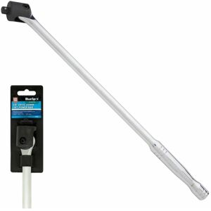 Blue Spot Tools - BlueSpot Flexi Head Knuckle Power Breaker Bar Wrench 3/8' Drive 450mm Long Blue Spot Tools - BlueSpot Flexi Head Knuckle Power Breaker Bar Wrench 3/8' Drive 450mm Long