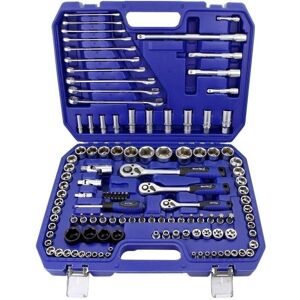 Blue Spot Tools - BlueSpot Tools 1583 1/2in 3/8in & 1/4in Metric Socket Set 120 Piece B/S1583 Blue Spot Tools - BlueSpot Tools 1583 1/2in 3/8in & 1/4in Metric Socket Set 120 Piece B/S1583