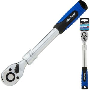 Bluespot - Socket Extendable Telescopic Ratchet Handle Quick Release 72 Teeth 1/2' Bluespot - Socket Extendable Telescopic Ratchet Handle Quick Release 72 Teeth 1/2'