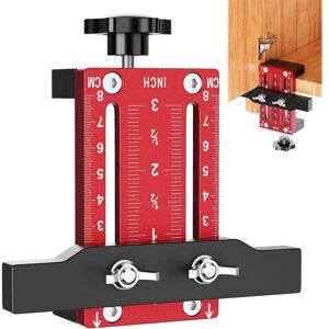 TORMATOR Cabinet door installation positioner, cabinet door positioning tool, cabinet door positioning tool, made of aluminum alloy, versatile jig for work TORMATOR Cabinet door installation positioner, cabinet door positioning tool, cabinet door positioning tool, made of aluminum alloy, versatile jig for work