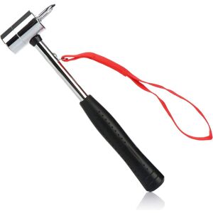 MEMKEY Camping hammer with peg puller – tent hammer with hand strap – stake hammer made of carbon steel, chrome-plated (tent hammer made of carbon steel – 1 MEMKEY Camping hammer with peg puller – tent hammer with hand strap – stake hammer made of carbon steel, chrome-plated (tent hammer made of carbon steel – 1