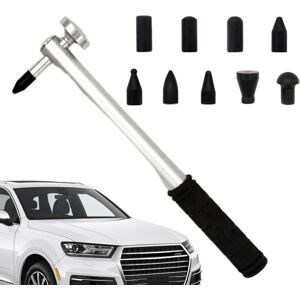 WOIYIC Car Dent Repair Tool, Strong Tap Down Hammer with 9 Heads, Portable Hand Tools Dent Removal Kit for Door Dent Repair WOIYIC Car Dent Repair Tool, Strong Tap Down Hammer with 9 Heads, Portable Hand Tools Dent Removal Kit for Door Dent Repair