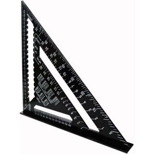 Ymyny - Carpenter's Square 90 Degree Aluminum Alloy Triangle Rulers High Precision Woodworking Measuring Tool Angle Protractor for Woodworking Ymyny - Carpenter's Square 90 Degree Aluminum Alloy Triangle Rulers High Precision Woodworking Measuring Tool Angle Protractor for Woodworking