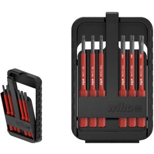 Wiha - bit set slimBit electric torx® 6 pcs. i incl. slimBit box i flexible, compact, mobile i vde tested (43153) Wiha - bit set slimBit electric torx® 6 pcs. i incl. slimBit box i flexible, compact, mobile i vde tested (43153)