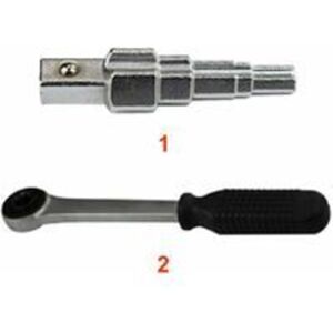 Ccykxa - 2pcs Multi-purpose Ratchet Step Wrench for Radiator Faucet Pipe Carbon Steel Ccykxa - 2pcs Multi-purpose Ratchet Step Wrench for Radiator Faucet Pipe Carbon Steel