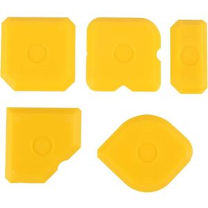 CCYKXA 5-Piece Tool Set for Scraper, Grout Remover, Trowel, and Silicone Joint Smoothing Spatula CCYKXA 5-Piece Tool Set for Scraper, Grout Remover, Trowel, and Silicone Joint Smoothing Spatula