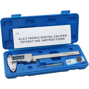 Ccykxa - IP54 Waterproof Digital Caliper 150mm/6inch with Stainless Steel Body Inch/mm Conversion for Professional Measurement Ccykxa - IP54 Waterproof Digital Caliper 150mm/6inch with Stainless Steel Body Inch/mm Conversion for Professional Measurement