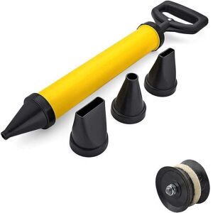 GOTRAYS Cement Grout Gun Mortar Joint Gun - Manual Mortar Pump with 4 Nozzles - Mortar Gun with Accessories GOTRAYS Cement Grout Gun Mortar Joint Gun - Manual Mortar Pump with 4 Nozzles - Mortar Gun with Accessories