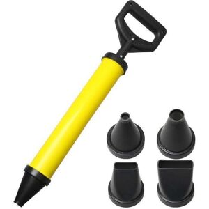 SNQ Cement Grout Gun - Mortar Jointing Gun - Manual Mortar Pump with 4 Nozzles - Mortar Gun with Accessories SNQ Cement Grout Gun - Mortar Jointing Gun - Manual Mortar Pump with 4 Nozzles - Mortar Gun with Accessories