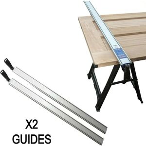 Faithfull - Circular Saw Clamp Board Cutting Guide Rails Straight Edge 900mm 36'' FAIWTCG36 Faithfull - Circular Saw Clamp Board Cutting Guide Rails Straight Edge 900mm 36'' FAIWTCG36