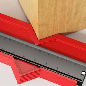 SNQ Contour gauge, 25cm contour ruler, template, contour copying tools, tile cutter, contour copying gauge, parquet laying tool, DIY tools SNQ Contour gauge, 25cm contour ruler, template, contour copying tools, tile cutter, contour copying gauge, parquet laying tool, DIY tools
