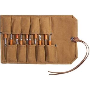Csparkv - 10 Pockets Waxed Canvas Roll Up Pouch for Hand Tools Screwdriver Wrench Storage Bag Csparkv - 10 Pockets Waxed Canvas Roll Up Pouch for Hand Tools Screwdriver Wrench Storage Bag