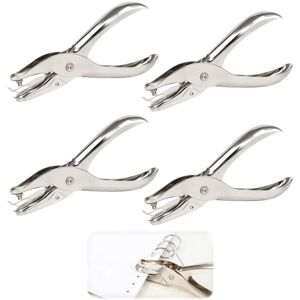 Csparkv - 4 Pcs Punch 3MM Metal Hole Punch Pliers Hand Held Metal Paper Puncher Punch for Paper Cards Plastic Sheet Photos diy Csparkv - 4 Pcs Punch 3MM Metal Hole Punch Pliers Hand Held Metal Paper Puncher Punch for Paper Cards Plastic Sheet Photos diy
