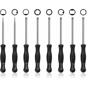 Csparkv - 8PCS Different Carburetor Screwdrivers, Carburetor Adjustment Tool Set Carburetor Adjustment for 2-Stroke Engines Csparkv - 8PCS Different Carburetor Screwdrivers, Carburetor Adjustment Tool Set Carburetor Adjustment for 2-Stroke Engines