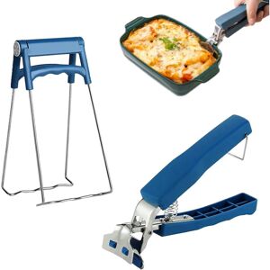 Csparkv - Oven Tongs, 1Pcs Anti-scald Bowl Clip, 1Pcs Hot Bowl Clip with pp Non-slip Handle for Portable Air Fryer Steamer Oven(Stainless Steel) Csparkv - Oven Tongs, 1Pcs Anti-scald Bowl Clip, 1Pcs Hot Bowl Clip with pp Non-slip Handle for Portable Air Fryer Steamer Oven(Stainless Steel)