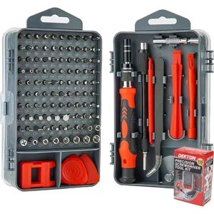 Dekton 115pc Precision Magnetic Screwdriver Set PC Mobile Repair Tool Kit Dekton 115pc Precision Magnetic Screwdriver Set PC Mobile Repair Tool Kit
