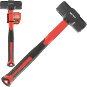Dekton 2kg Sledge Lump Hammer Mid Size Absorbing Fibreglass Shafted Handle Dekton 2kg Sledge Lump Hammer Mid Size Absorbing Fibreglass Shafted Handle