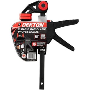 Dekton - 2pc Quick Grip Ratchet Vice Bar Clamps 150mm Rapid Clamp Set 6' Dekton - 2pc Quick Grip Ratchet Vice Bar Clamps 150mm Rapid Clamp Set 6'