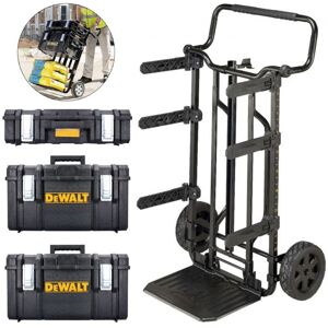 Dewalt 1-70-324 4 in 1 Toughsystem 2.0 Stackable Tool Box Trolley 2x DS300 DS150 Dewalt 1-70-324 4 in 1 Toughsystem 2.0 Stackable Tool Box Trolley 2x DS300 DS150