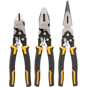DWHT0-70485 Compound Action Pliers Set, 3 Piece DHT070485 - Dewalt DWHT0-70485 Compound Action Pliers Set, 3 Piece DHT070485 - Dewalt
