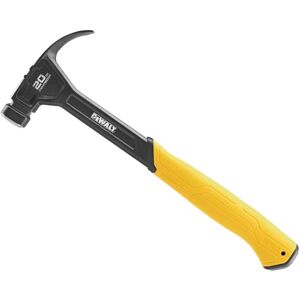 DWHT51009-0 Curve Claw Smooth Face Hammer 567g (20oz) DHT051009 - Dewalt DWHT51009-0 Curve Claw Smooth Face Hammer 567g (20oz) DHT051009 - Dewalt