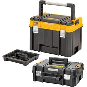 Dewalt DWST83343-1 Deep TSTAK 2.0 Organiser Storage Box Tote + DWST1-70703 Case Dewalt DWST83343-1 Deep TSTAK 2.0 Organiser Storage Box Tote + DWST1-70703 Case