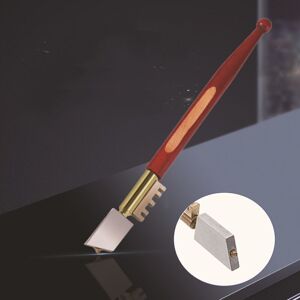 TEHTUY Diamond glass cutter. Robust cutting tool for cutting glass up to 2-6 mm thick with a hardwood handle. TEHTUY Diamond glass cutter. Robust cutting tool for cutting glass up to 2-6 mm thick with a hardwood handle.