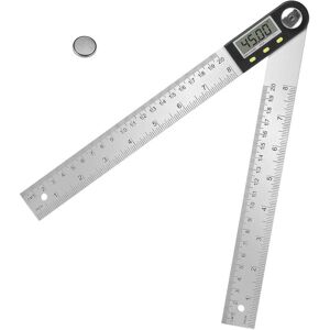 BEIJIYI Digital Angle Ruler, 200mm Stainless Steel Digital Protractor with Zero and Lock Function, LCD Display, 360° Angle Measurement, for DIY, Woodworking, BEIJIYI Digital Angle Ruler, 200mm Stainless Steel Digital Protractor with Zero and Lock Function, LCD Display, 360° Angle Measurement, for DIY, Woodworking,