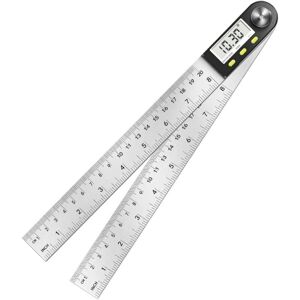 Memkey - Digital Angle Ruler, Protractor, 0°-360° Angle Measurement, Stainless Steel Angle Measure with lcd Display, Stainless Steel Ruler for Memkey - Digital Angle Ruler, Protractor, 0°-360° Angle Measurement, Stainless Steel Angle Measure with lcd Display, Stainless Steel Ruler for
