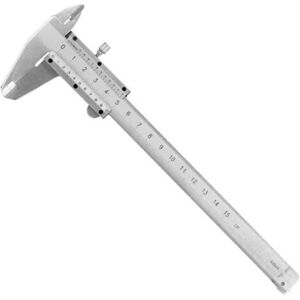 Gotrays - Digital Caliper, Carbon Steel Metal Vernier Caliper, Micrometer Gauge Measuring Tool with Plastic Storage Case for Measuring 0-150mm/0-6inch Gotrays - Digital Caliper, Carbon Steel Metal Vernier Caliper, Micrometer Gauge Measuring Tool with Plastic Storage Case for Measuring 0-150mm/0-6inch