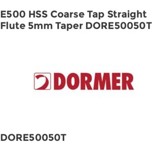 Dormer - E500 M5X0.80MM Tape Tap