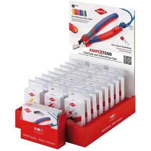 Draper 25008 KNIPEX 00 18 01 V47 TEND 1 Sales Display, 24 Parts, Variable ColorCode clips and TetheredTool Clips for pliers with KNIPEXtend interfaces Draper 25008 KNIPEX 00 18 01 V47 TEND 1 Sales Display, 24 Parts, Variable ColorCode clips and TetheredTool Clips for pliers with KNIPEXtend interfaces