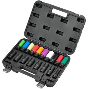 Draper 28198 Wheel Nut Socket Set, 1/2"" Sq. Dr. (18 Piece) Draper 28198 Wheel Nut Socket Set, 1/2"" Sq. Dr. (18 Piece)