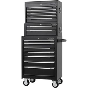 Draper 29455 Combined Roller Cabinet, Mid Tool Chest and Tool Chest, 14 Drawers, 26 Draper 29455 Combined Roller Cabinet, Mid Tool Chest and Tool Chest, 14 Drawers, 26