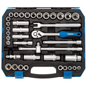 Draper - 3/8' Sq. Dr. Combined mm/af Socket Set (39 Piece) (16361) Draper - 3/8' Sq. Dr. Combined mm/af Socket Set (39 Piece) (16361)