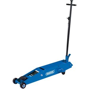 Draper 5-Tonne Long Chassis Trolley Jack with Quick-Lift, Maximum Height 560mm, Model 03467 Draper 5-Tonne Long Chassis Trolley Jack with Quick-Lift, Maximum Height 560mm, Model 03467