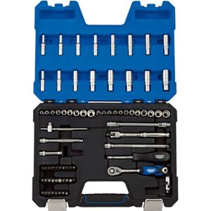 Draper - 1/4' Sq. Dr. mm/af Combined Socket Set (75 Piece) (16448) Draper - 1/4' Sq. Dr. mm/af Combined Socket Set (75 Piece) (16448)