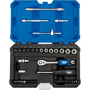 Draper - 1/4' Sq. Dr. Metric Expert Multi-Drive&174 Socket Set (43 piece) (16479) Draper - 1/4' Sq. Dr. Metric Expert Multi-Drive&174 Socket Set (43 piece) (16479)
