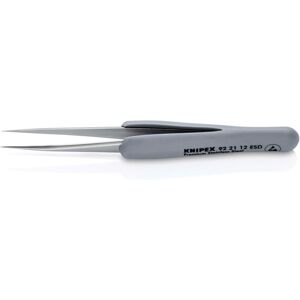 Knipex - 13196 - ESD - stainless steel - rubber handles - Tweezers Knipex - 13196 - ESD - stainless steel - rubber handles - Tweezers