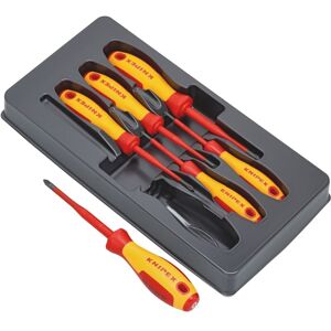 Knipex Draper VDE Insulated Phillips® and Pozidriv® Screwdriver Set (Model 28015) – Professional Grade, Safety-Approved Electrical Screwdrivers Knipex Draper VDE Insulated Phillips® and Pozidriv® Screwdriver Set (Model 28015) – Professional Grade, Safety-Approved Electrical Screwdrivers