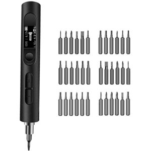 TLILY Electric Screwdriver Set with Dual Torque Adjustment Function 32 in 1 Mobile Phone and Tablet Repair Special Tool-Black TLILY Electric Screwdriver Set with Dual Torque Adjustment Function 32 in 1 Mobile Phone and Tablet Repair Special Tool-Black