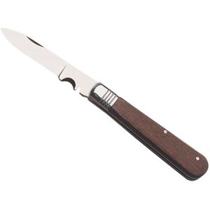 Bahco BAH2820EF1 Electrician's Pocket Knife - Wooden Handle - 60mm Blade - Safety Folding Tool Bahco BAH2820EF1 Electrician's Pocket Knife - Wooden Handle - 60mm Blade - Safety Folding Tool